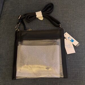 Clear crossbody bag